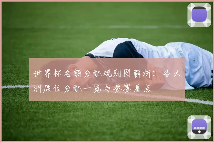 世界杯名额分配规则图解析：各大洲席位分配一览与参赛看点