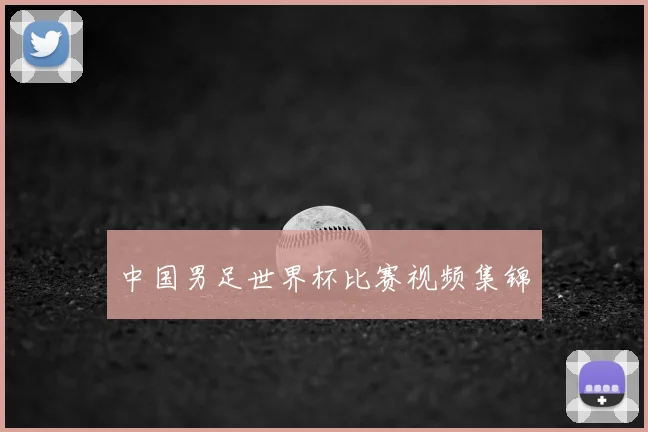 中国男足世界杯比赛视频集锦